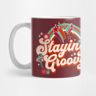 Staying Groovy 60s Vintage 70s Retro Saying Hippie Positive Mug